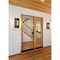 Z-Lite Keaton Outdoor Wall, 1-Light, 5.5 In.W x 3 In.L x 12.5 In.H, Black/White 520S-BK-LED - alternate 6